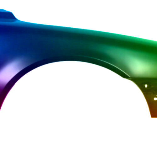 Spatbord rechts Volvo S80 (TS/XT) 1998-2006 Gespoten in de gewenste kleur