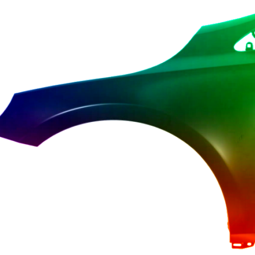 Spatbord links Volvo V40 2012-2019 Gespoten in de gewenste kleur