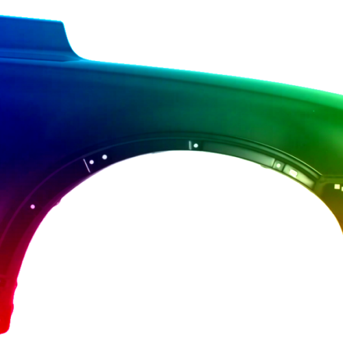 Spatbord rechts Volvo XC90 (C_/P28) vanaf 2002 Gespoten in de gewenste kleur