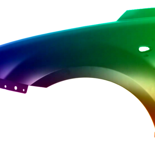 Spatbord links Alfa Romeo Mito (955) vanaf 2008 gespoten in de gewenste kleur