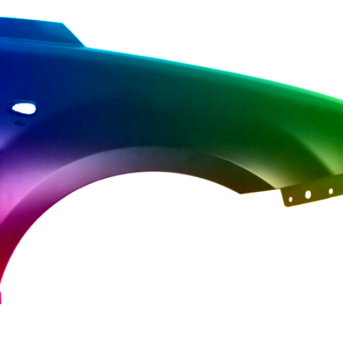 Spatbord rechts Alfa Romeo Mito (955) vanaf 2008 Gespoten in de gewenste kleur