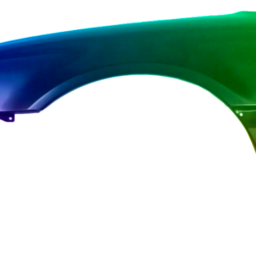 Spatbord links Past op Subaru Legacy (BE/BH) 1998-2003 Gespoten in de gewenste kleur