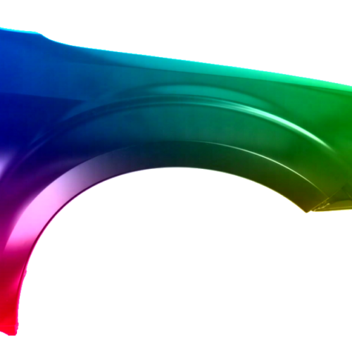 Spatbord rechts Past op Subaru Forester (SH) 2008-2013 Gespoten in de gewenste kleur