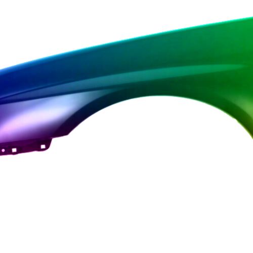 Spatbord links Past op Subaru Impreza (GD/GG) 2005-2007 Gespoten in de gewenste kleur