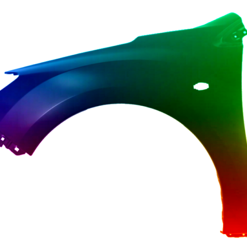 Spatbord links Past op Subaru Impreza (GP/GJ) vanaf 2011 Gespoten in de gewenste kleur