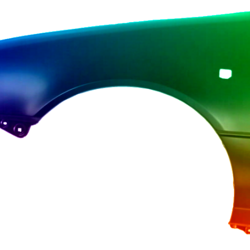 Spatbord links Past op Subaru Justy (JMA/MS) 1995-2003 Gespoten in gewenste kleur