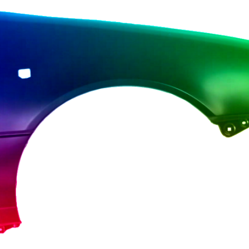 Spatbord rechts Past op Subaru Justy (JMA/MS) 1995-2003 Gespoten in de gewenste kleur