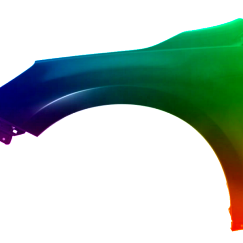 Spatbord links Past op Subaru Legacy (BN/BS) vanaf 2014 Gespoten in de gewenste kleur