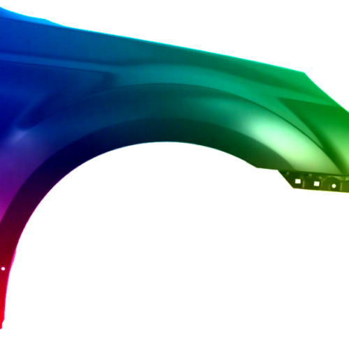Spatbord rechts Past op Subaru Outback (BR) 2009-2015 Gespoten in de gewenste kleur