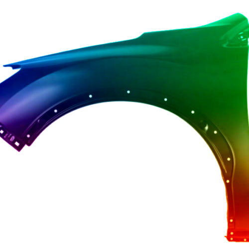 Spatbord links Past op Subaru XV 2011-2017 Gespoten in de gewenste kleur