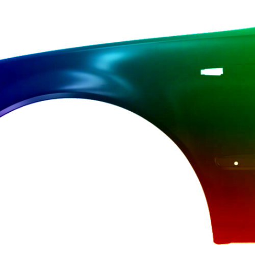 Spatbord links BMW 3 (E46) Sdn/stationwagon 1998-2001 Gespoten in gewenste kleur
