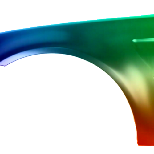 Spatbord links BMW 3 (E46/5) Compact 2000-2004 Gespoten in gewenste kleur