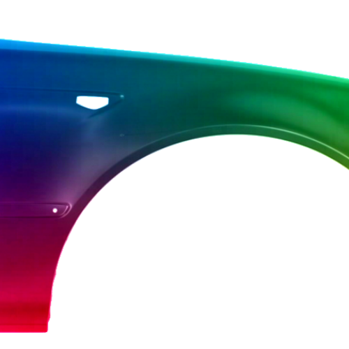 Spatbord rechts BMW 3 (E46) Coupe/Cabrio 2003-2006 Gespoten in de gewenste kleur