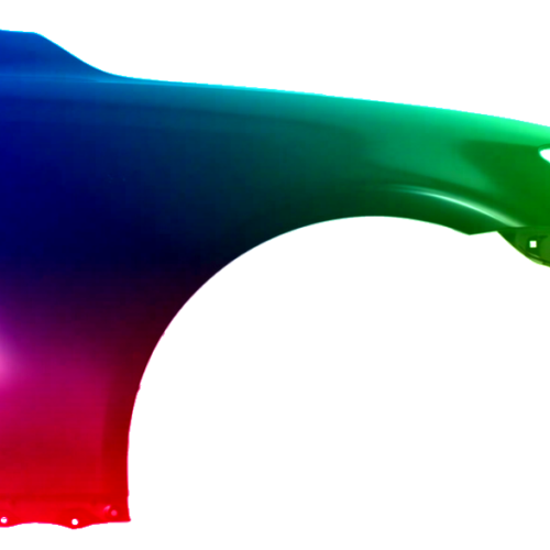 Spatbord rechts Lexus IS (XE2) 2005-2009 Gespoten in de gewenste kleur