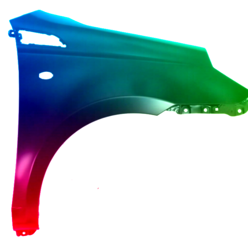 Spatbord rechts Chevrolet Aveo HB (T255) 2008-2011 Gespoten in gewenste kleur