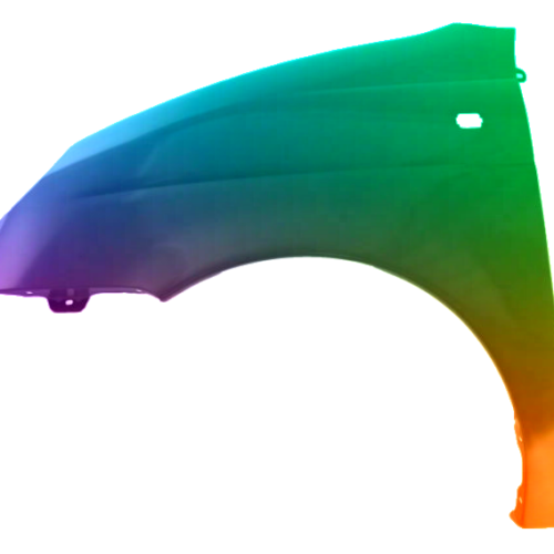 Spatbord links Chevrolet Matiz II (KLYA/M150) vanaf 2000 Gespoten in kleur naar keuze