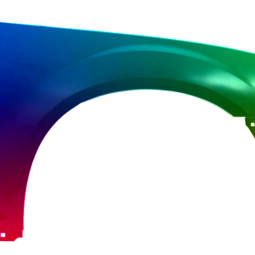 Spatbord rechts Chrysler 300 van 2011 Gespoten in de gewenste kleur