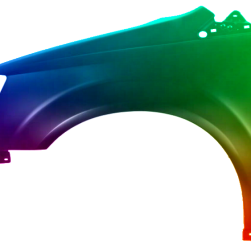 Spatbord links Chrysler Voyager vanaf 2008 Gespoten in de gewenste kleur