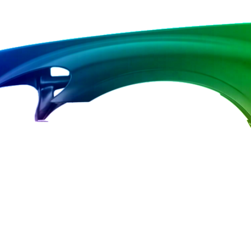 Spatbord links Chrysler PT Cruiser (PT_) 2000-2005 Gespoten in gewenste kleur