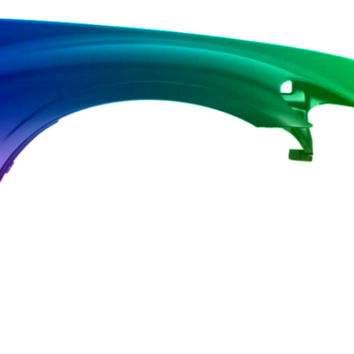 Spatbord rechts Chrysler PT Cruiser (PT_) 2000-2005 Gespoten in de gewenste kleur