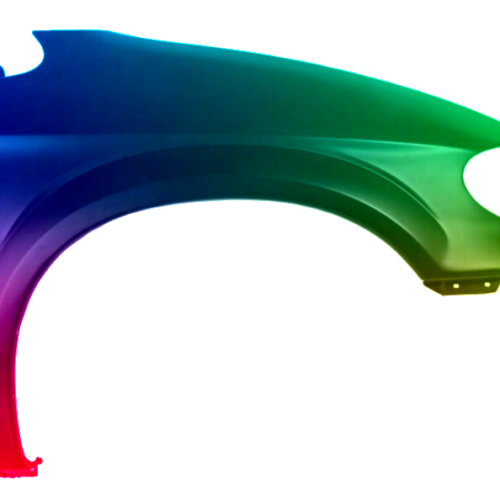 Spatbord rechts Chrysler Voyager (RG/RS) 2000-2004 Gespoten in de gewenste kleur