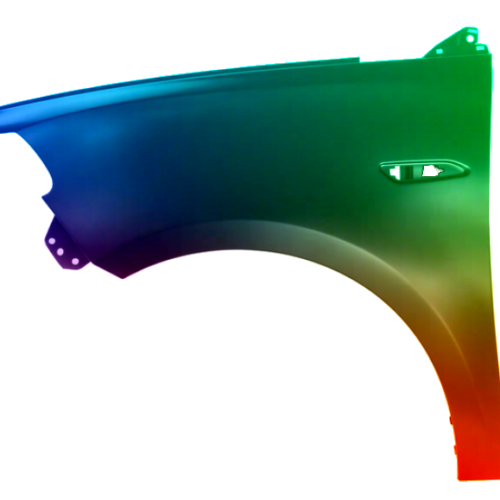 Spatbord links Chrysler Ypsilon (846) uit 2011 Gespoten in de gewenste kleur