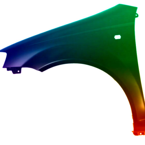 Spatbord links Daewoo Kalos (KLAS/T200) vanaf 2003 Gespoten in kleur naar keuze