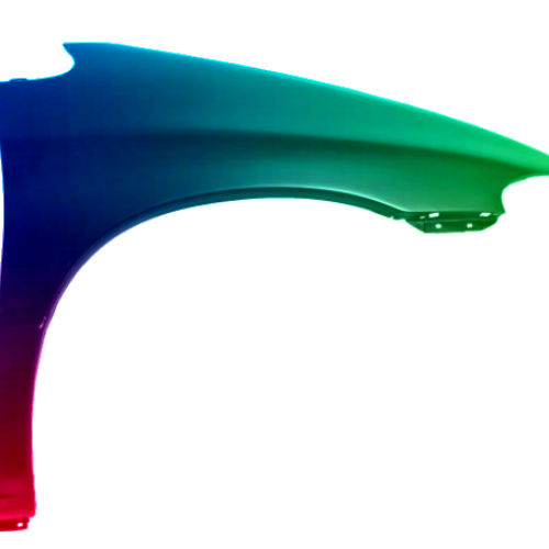 Spatbord rechts Dodge Caravan (GS/NS) 1995-2000 Gespoten in de gewenste kleur