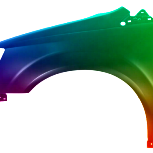 Spatbord links Dodge Grand Caravan 2007-2010 Gespoten in gewenste kleur