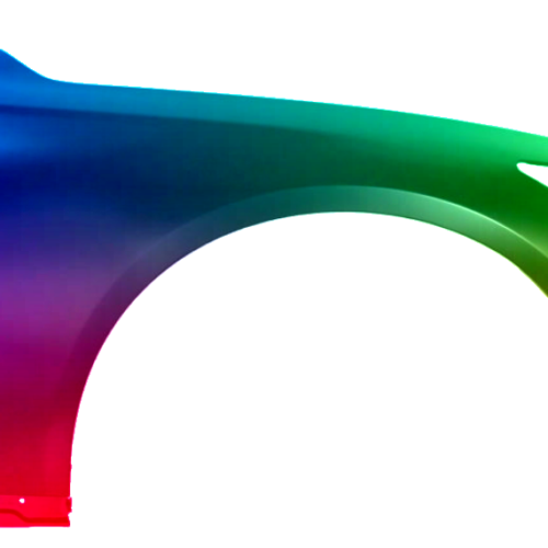 Spatbord rechts Infiniti Q50 van 2013 Gespoten in de gewenste kleur