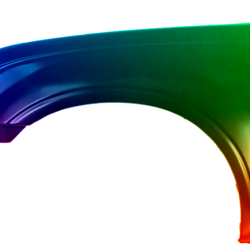 Spatbord links Isuzu D-Max 2002-2006 Gespoten in gewenste kleur