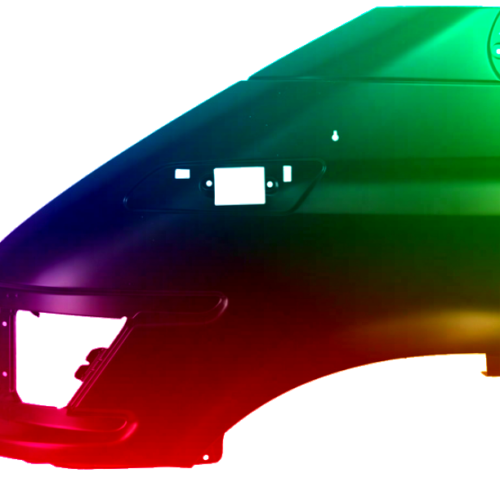 Spatbord links Iveco Daily II 1999-2006 Gespoten in de gewenste kleur