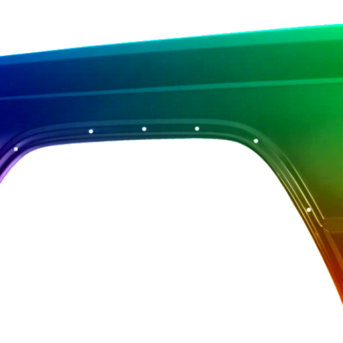 Spatbord links Jeep Cherokee (XJ) 1984-1996 Gespoten in gewenste kleur