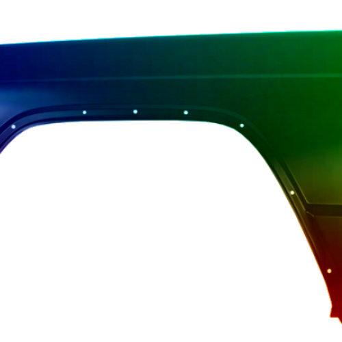 Spatbord links Jeep Cherokee (XJ) 1996-2001 Gespoten in gewenste kleur