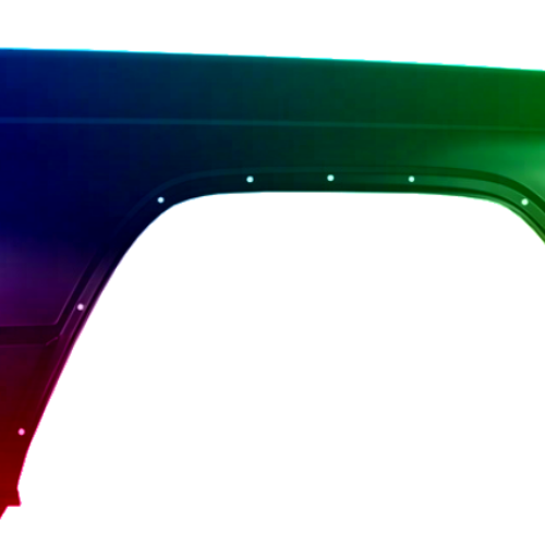 Spatbord rechts Jeep Cherokee (XJ) 1996-2001 Gespoten in de gewenste kleur