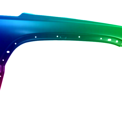 Spatbord rechts Jeep Cherokee/Liberty (KJ) 2001-2008 Gespoten in gewenste kleur