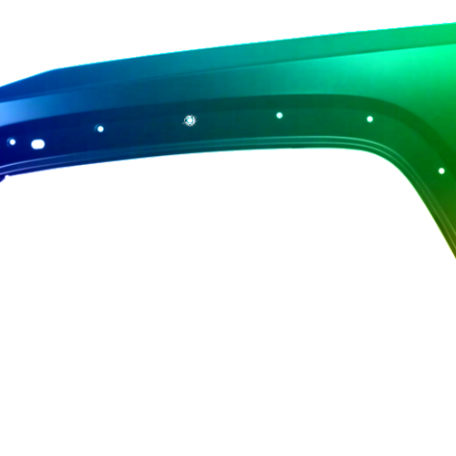 Spatbord links Jeep Cherokee (KK) 2007-2013 Gespoten in gewenste kleur