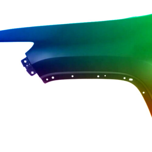 Spatbord links Jeep Cherokee (KL) 2013-2018 Gespoten in gewenste kleur