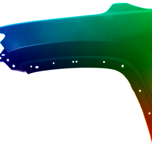 Spatbord links Jeep Compass vanaf 2021 gespoten in gewenste kleur