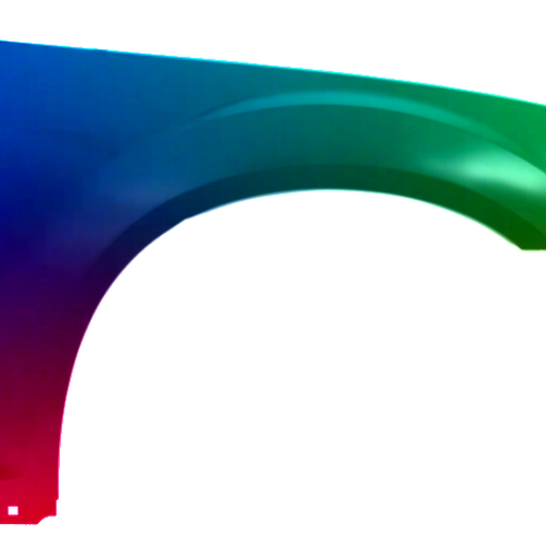 Spatbord rechts Lancia Thema (LX) vanaf 2011 Gespoten in de gewenste kleur