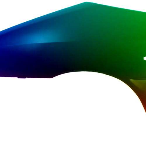 Spatbord links Lancia Zeta (220) 1994-2002 Gespoten in de gewenste kleur
