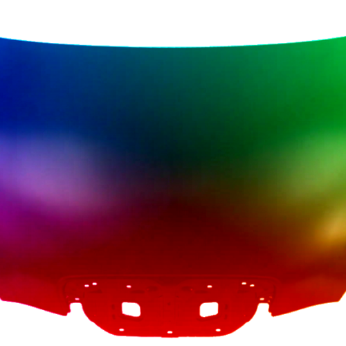 Motorkap Lancia Ypsilon (843) 2004-2011 Gespoten in de gewenste kleur