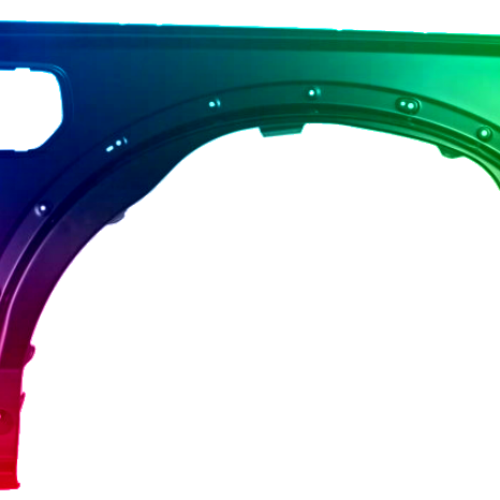 Spatbord rechts Land Rover Discovery III/LR3 (TAA) 2004-2009 Gespoten in gewenste kleur