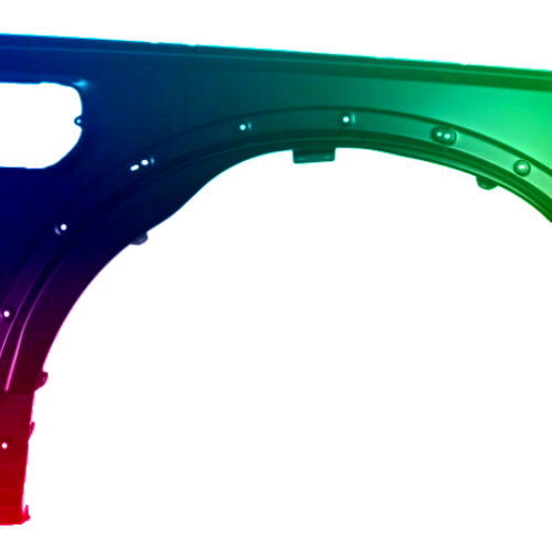 Spatbord rechts Land Rover Discovery/LR4 (TAA) 2009-2016 Gespoten in gewenste kleur