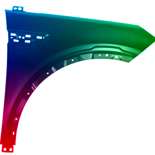 Spatbord rechts Land Rover Discovery Sport vanaf 2014 Gespoten in de gewenste kleur