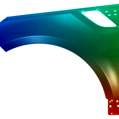 Spatbord links Land Rover Range Rover Sport 2013-2017 Gespoten in gewenste kleur