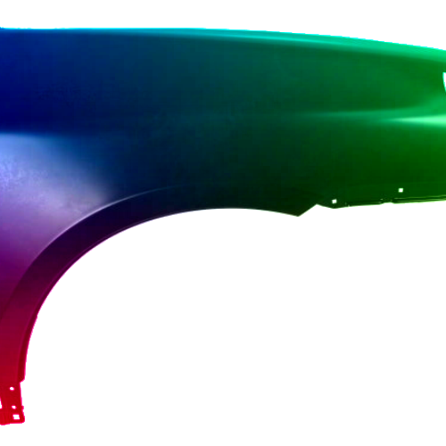 Spatbord rechts Porsche Cayenne (955/9PA) 2007-2010 Gespoten in de gewenste kleur