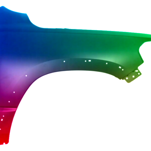 Spatbord rechts Ram 1500/2500/3500 vanaf 2018 Gespoten in de gewenste kleur