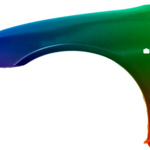 Spatbord links Rover/Mg 25 (RF) vanaf 2000 Gespoten in de gewenste kleur