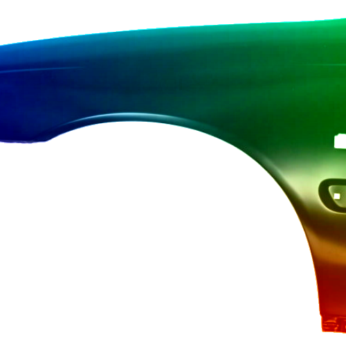 Spatbord links Rover/Mg 400 (RT) 1995-2000 Gespoten in de gewenste kleur
